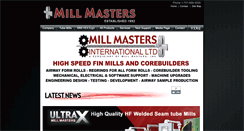 Desktop Screenshot of millmasters.com